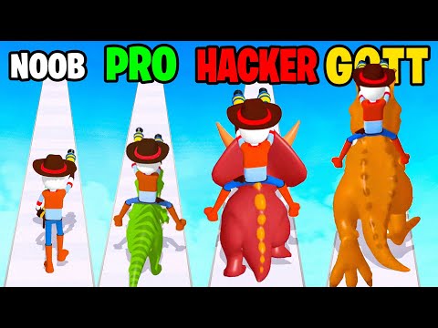 Die BESTEN DINOSAURIER FÄNGE in Monster Catch Run!