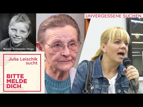 Herzenswunsch im hohen Alter: Marie vermisst Schwester Helga | Unvergessene Suchen |Julia Leischik