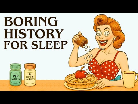 The DEADLY Benzedrine Addiction That Killed 1950s Housewives | Boring History For Sleep