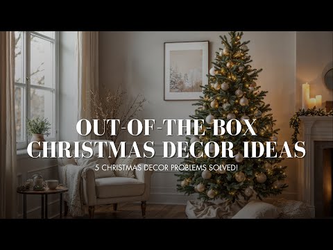 Out-of-the-Box Christmas décor Ideas & hacks for REAL Homes!