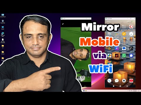 How to Mirror Android Phone to PC or Laptop via WiFi | Scrcpy Wi-Fi Tutorial