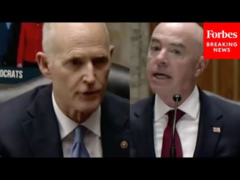 'You've Utterly Failed': Rick Scott Hammers Mayorkas' Record To His Face
