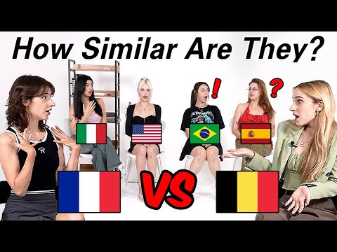 France VS Belgium l Can They Understand Each Other?? Which French is Easier to Understand??