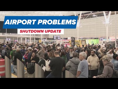 Government shutdown ripple effect hitting airports across the United States | Shutdown Update