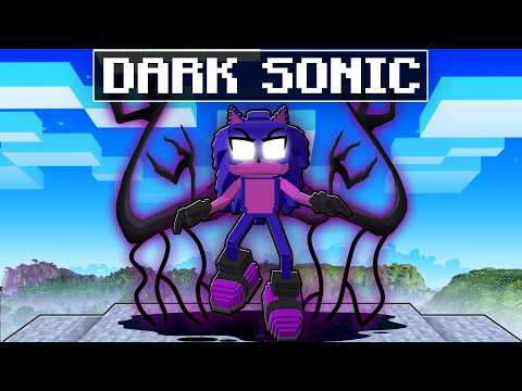 Becoming DARK SONIC in Minecraft!