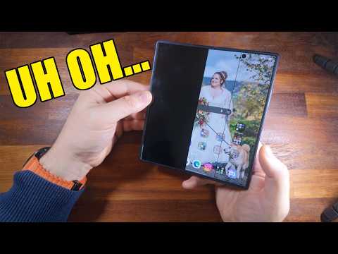 So Your Z Fold 7 Screen Broke... Prepare for THIS.