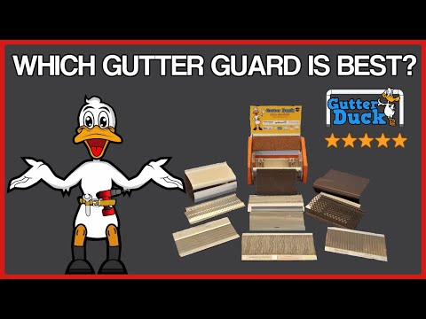 Gutter Glove Pro and Leaf Blaster Pro compared to Leaf Guard - Leaf Filter- Mastershield and more