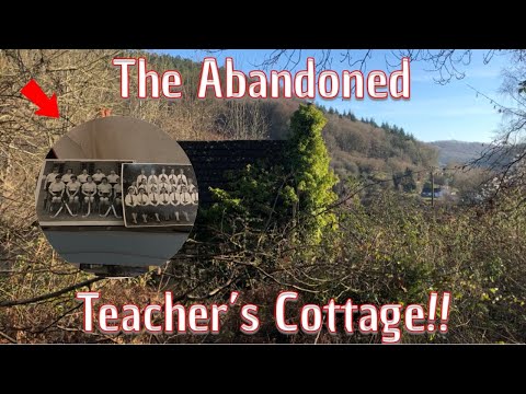 I Explore This Abandoned Teacher’s Cottage left in the woods!!