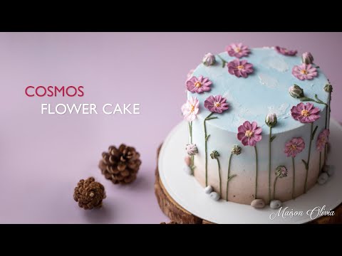 코스모스 케이크 / Cosmos Cake