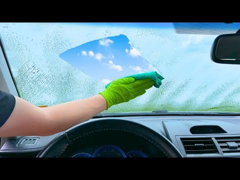 The Easiest Way To Clean The Inside of Your Windshield (No Streaks!)