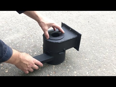 Горелка на отработке. Просто. Надежно. Без электричества.