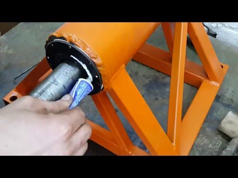 Шпиндельная бабка самодельного токарного станка