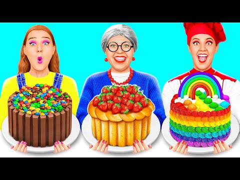 Ich vs Oma: Koch-Challenge | Kuchen dekorieren Challenge von RaPaPa