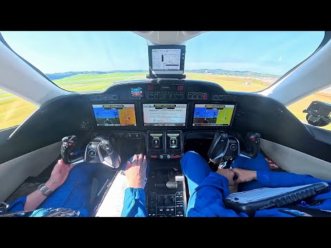 HondaJet Elite II Emergency Autoland - Real Test and Demonstration