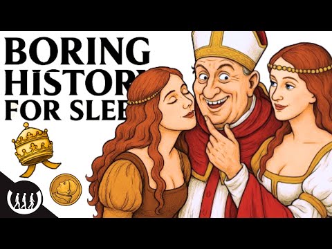 Boring History For Sleep | SCANDALOUS Popes of the Middle Ages and more