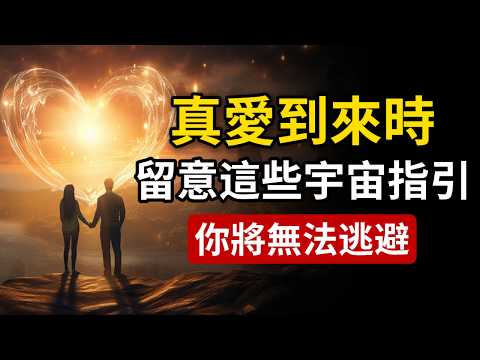 你將無法逃避！當真愛到來時，留意這些宇宙的指引。