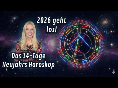 Your 14-day New Year's horoscope from December 29, 2025 to January 11, 2026