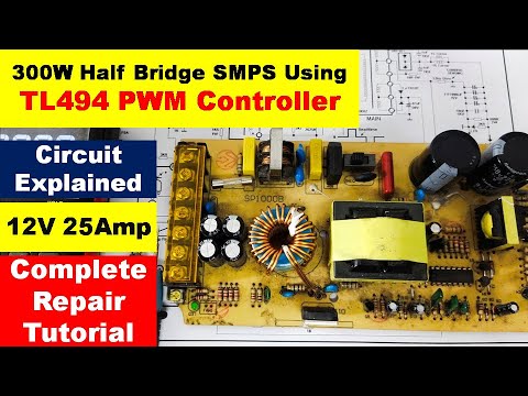 {592} 300 Watt SMPS Circuit Diagram Explained, Troubleshooting
