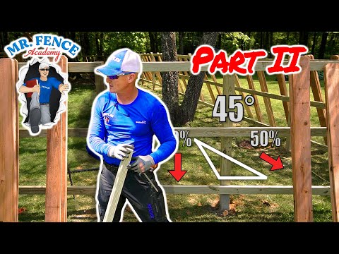 How to Build a Gate on a Wood Fence | Gate Bracing Pt.2