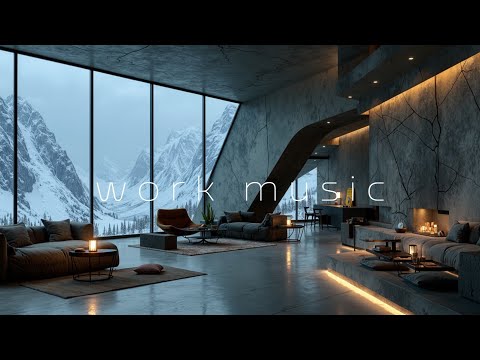 Relaxing Work Music | Zen Workspace Nordic Chill for Deep Concentration