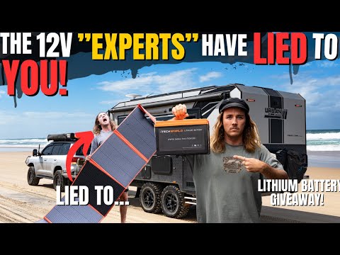Exposing 6 LIES They DON'T WANT YOU KNOWING & Designing PERFECT Offgrid 12v system / Solar panel
