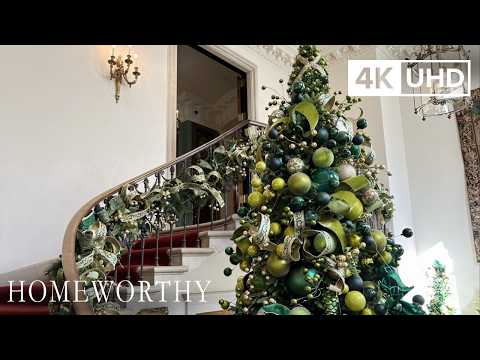 CHRISTMAS FLORALS | Holiday Dreams Come to Life in Nashville's Historic Cheekwood Mansion