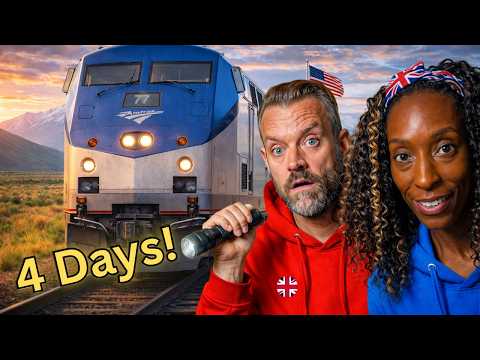 Brits Try Amtrak 72 Hour Sleeper Train Across America! We Didn’t Expect This