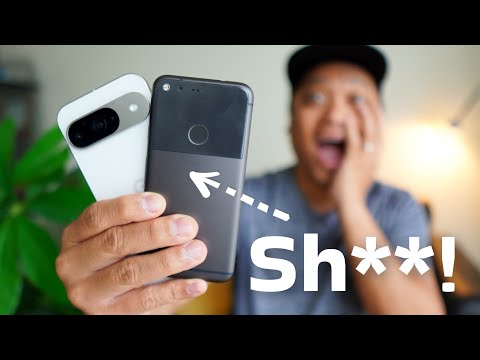 How Good Is Pixel 1?.. Pixel 9 vs Pixel 1 Camera Showdown!