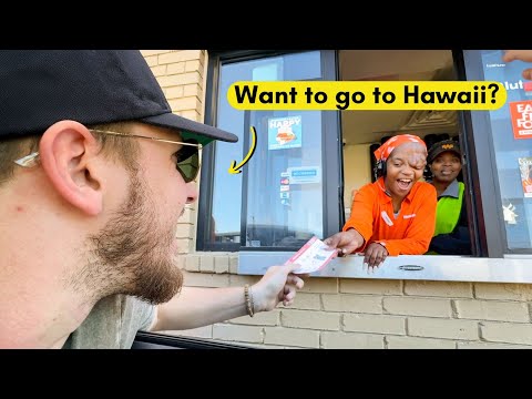 I Asked Drive Thru Workers to Go on Vacation With Me