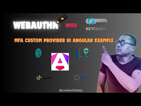 Implementing WebAuthn, OTP & Email MFA in Keycloak (Custom Provider + Angular Example)
