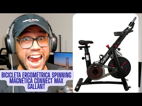 PROMOÇÃO Gallant Connect Max, a melhor Spinning Magnética até 120kg!