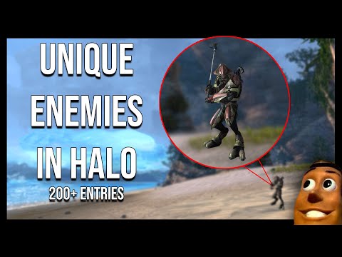 EVERY Unique Enemy in EVERY Halo Game | 200+ Entries