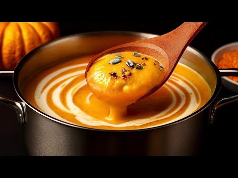 Diese Kürbissuppe ist wie Medizin für meinen Magen! Jetzt koche ich jeden Tag Suppe!