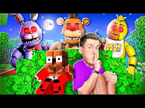 😱 Злые ЧИКА, ФРЕДДИ и БОННИ следят за НАМИ в Майнкрафт !