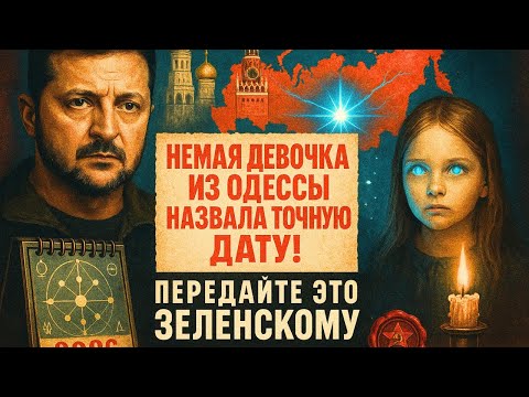 ЭТО МЕНЯЕТ ВСЁ! Немая девочка из Одессы предупредила Украину о Зеленском!