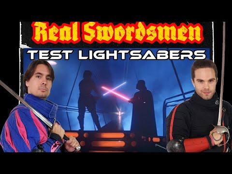 What would a lightsaber duel actually look like?