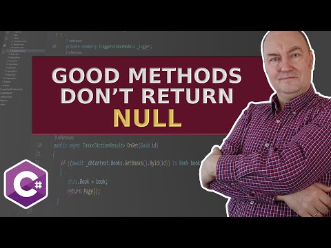 Avoid Returning Null From Methods – There Is a Better Way To Write Them!