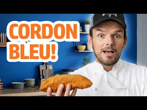 Quick Cordon Bleu with fried potatoes and lemon butter - recipe by Steffen Henssler