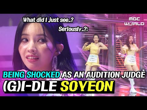 [C.C.] SOYEON gets furious after watching the trainee's performance #GIDLE  #SOYEON
