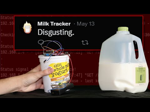 I Built a Device that Shames my Milk-Obsessed Roommate