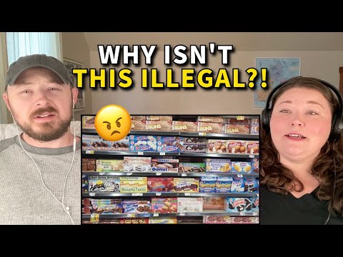 Americans React: US Foods Banned in UK & Europe | Why do we put up with this?