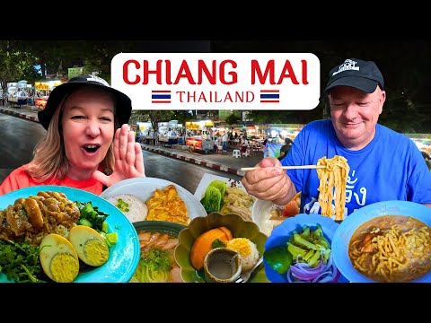 We Just Arrived! OUR FIRST DAY in Chiang Mai, Thailand 😋 Hotel Tour + Local Food + Night Market❤️🇹🇭
