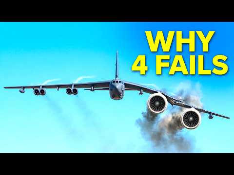 The B-52 DEFIES PHYSICS - Why It Actually Needs 8 'Bad' Engines