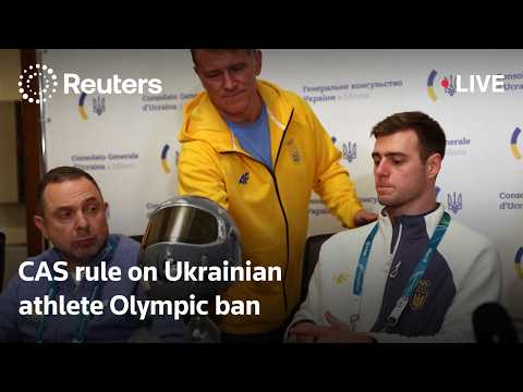 LIVE: CAS ruling on Ukrainian athlete Heraskevych's Olympic disqualification