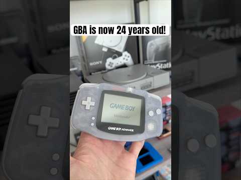 GameBoy Advance turns 24! #gameboyadvance #nintendo #gba #gaming