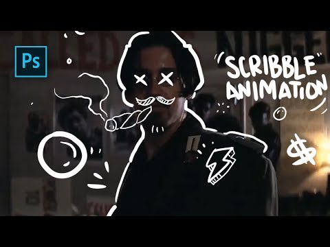 How to Create Scribble Animation in Photoshop - #Photoshop Tutorials