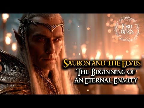 Sauron and the Elves — The Beginning of an Eternal Enmity | LOTR LORE  | Audio Story