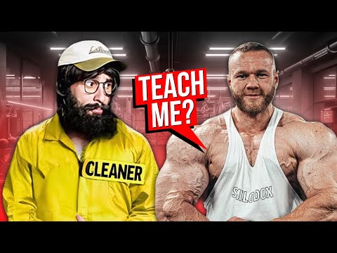 Cleaner BROKE Bodybuilder’s Confidence With One Lift 🤯  Anatoly GYM PRANK