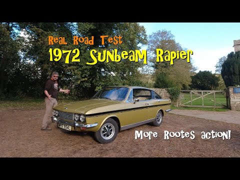 Real Road Test: 1972 Sunbeam Rapier (OMG NOT H120 LOL)