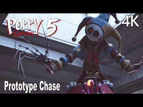 Poppy Playtime Prototype Chase Scene Ending 4K (Chapter 5)